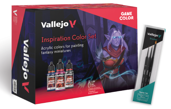 VALLEJO 72182 Game Color Zestaw 48 farb - Inspiration Color Set