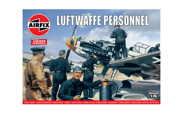 AIRFIX 00755V Luftwaffe Personnel - 1:76