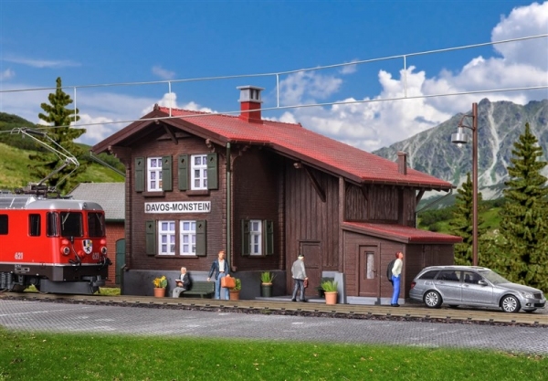 Kibri 39493 H0 Stacja kolejowa Davos-Monstein