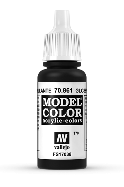 Vallejo 70861 Model Color 70861 170 Glossy Black