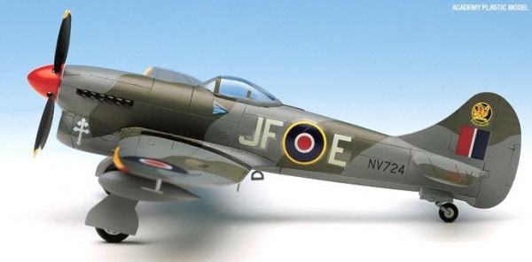 ACADEMY 12466 Hawker Tempest V 1:72