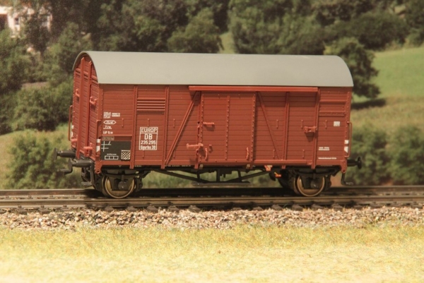 Exact-Train EX20202 Wagon towarowy kryty Oppeln Gmrs30 EUROP, DB, Ep. III