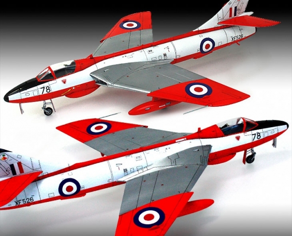 ACADEMY 12312 F.6/FGA.9 Hawker Hunter 1:48
