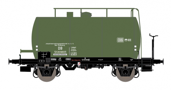 Exact-Train EX20608 Wagon cysterna 30m3 Uerdinger, 5 530 600 IVG, DB, Ep. IIIb