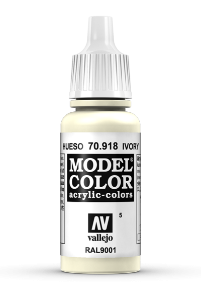 Vallejo 70918 Model Color 70918 5 Ivory