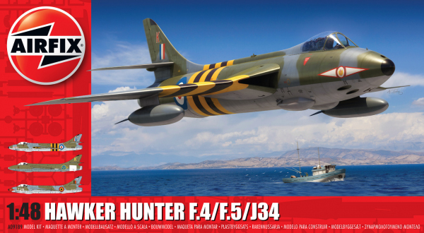 AIRFIX 09189 Hawker Hunter F.4/F.5/J.34 - 1:48