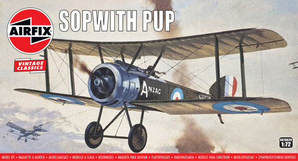 AIRFIX A01062V Sopwith Pup - 1:72 (Nowość 2025)