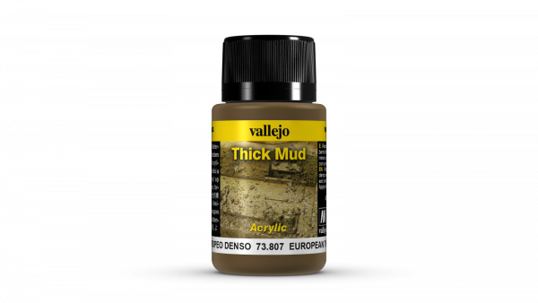 Vallejo 73807 Thick Mud 40 ml. European Mud