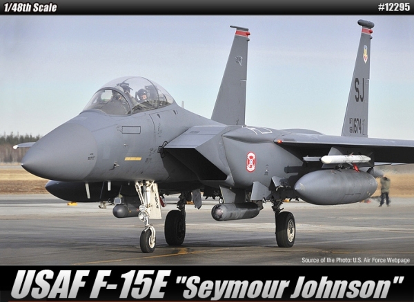 ACADEMY 12295 USAF F-15E Seymour Johnson 1:48