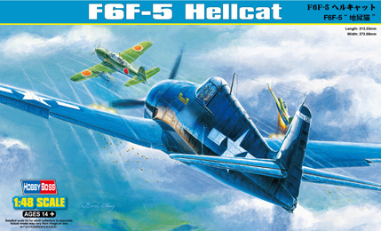 HOBBY BOSS 80339 F6F-5 Hellcat - 1:48