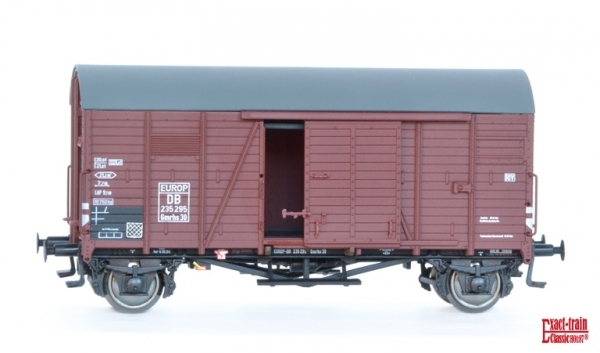 Exact-Train EX20202 Wagon towarowy kryty Oppeln Gmrs30 EUROP, DB, Ep. III