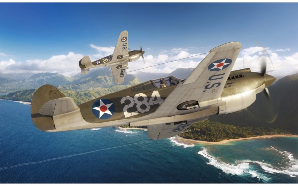 Airfix A01003B Curtiss P-40B Warhawk - 1:72