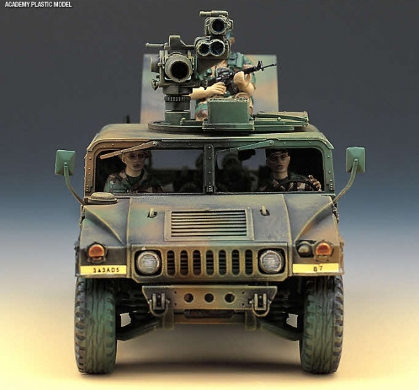 ACADEMY 13250 M966 Humvee Tow Carrier 1:35