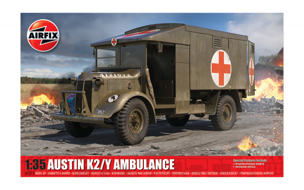 AIRFIX 1375 Austin K2/Y Ambulance - 1:35
