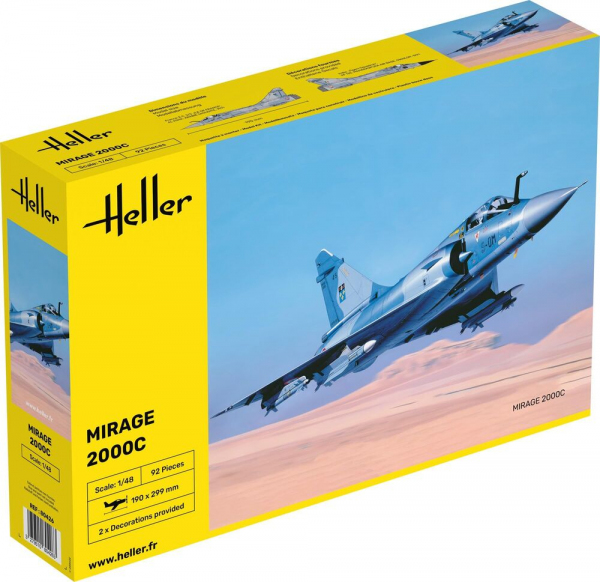 HELLER 80426 Mirage 2000 C - 1:48