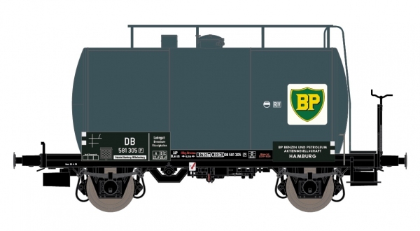 Exact-Train EX20611 Wagon cysterna 30m3 Uerdinger, 581 305 BP, DB, Ep. IIIb