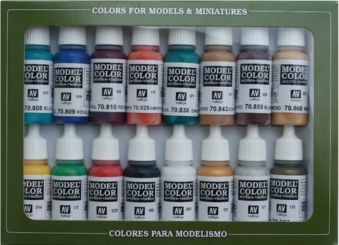 VALLEJO 70142 Model Color Zestaw 16 farb - Medieval Colors