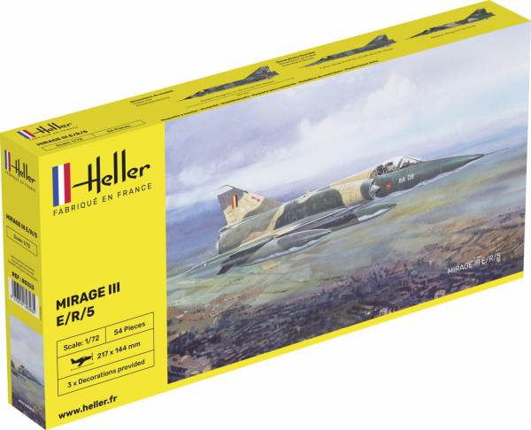 HELLER 80323 Mirage III E - 1:72