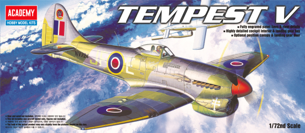 ACADEMY 12466 Hawker Tempest V 1:72