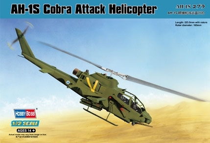 HOBBY BOSS 87225 Helikopter AH-1S Cobra - 1:72