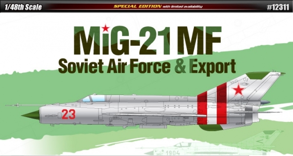 Academy 12311 MiG-21MF Soviet Air Force & Export - 1:48