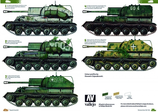 Vallejo 75014 Książka Warpaint Armour 1 - Armour of the Eastern Front 1941-1945