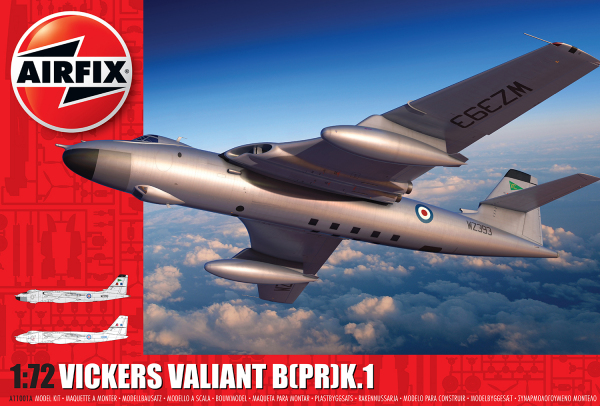 AIRFIX 11001A Vickers Valiant B(PR)K.1- 1:72