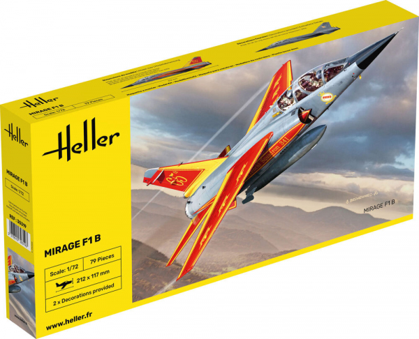 HELLER 30319 Mirage F-1B - 1:72