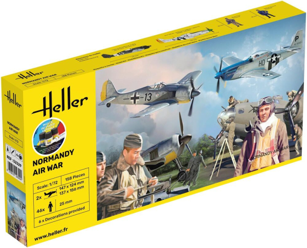 Heller 52329 Starter Set - Normandy AirWar - 1:72