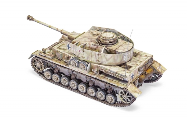 Airfix A1351 Panzer IV Ausf.H Mid Version - 1:35