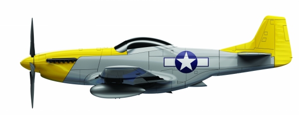 Airfix J6016 Quickbuild - Mustang P-51D
