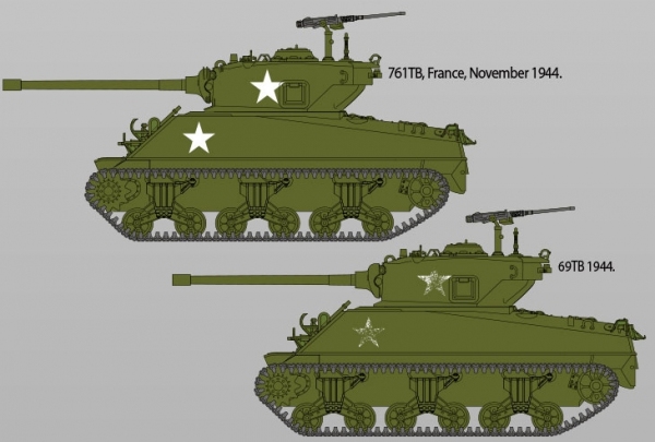 ACADEMY 13500 M4A3 (76)W US Army Battle of Bulge 1:35
