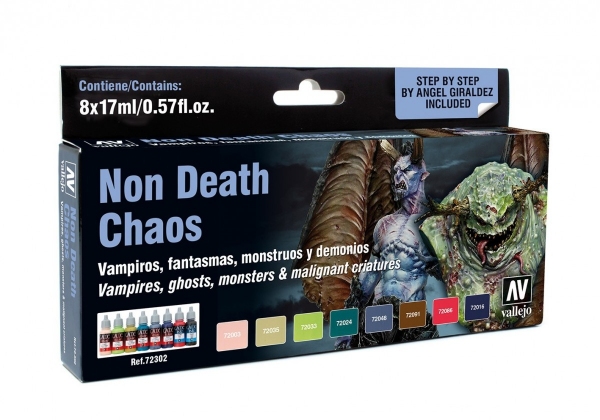 Vallejo 72302 Zestaw Game Color 8 farb - Non Death Chaos