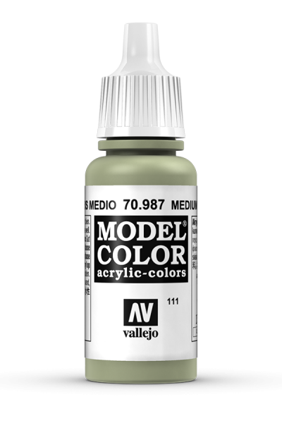 Vallejo 70987 Model Color 70987 111 Medium Grey