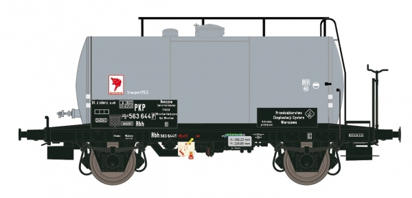 Exact-Train EX20544 Wagon cysterna 24m3 Uerdinger, Rbh 563 644, PKP, Ep. III