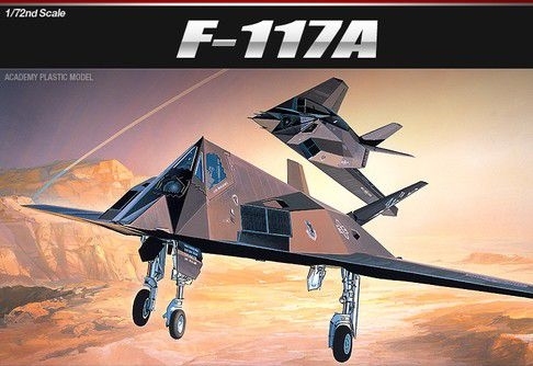 ACADEMY 12475 F-117A Stealth bomber