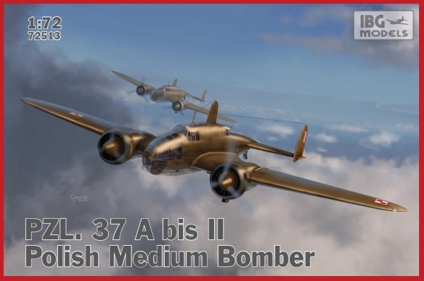 IBG 72513 PZL. 37A bis II Łoś Polish Medium Bomber - 1:72