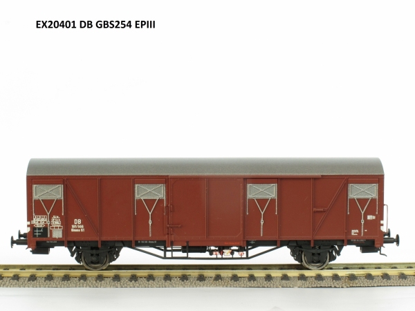 Exact-Train EX20401 Wagon towarowy kryty Glmms 61, DB, Ep. III