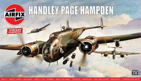 AIRFIX A04011V Handley Page Hampden - 1:72