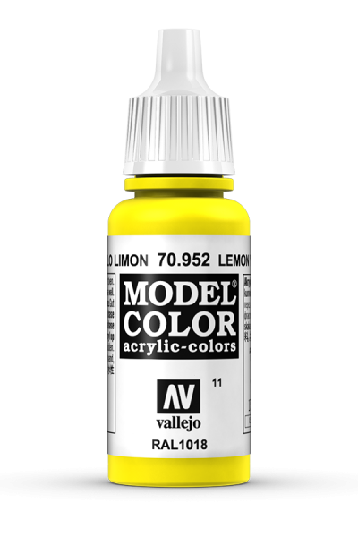 Vallejo 70952 Model Color 70952 11 Lemon Yellow