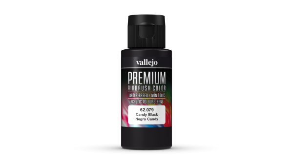 Vallejo 62079 Premium Color 62079 Candy Black