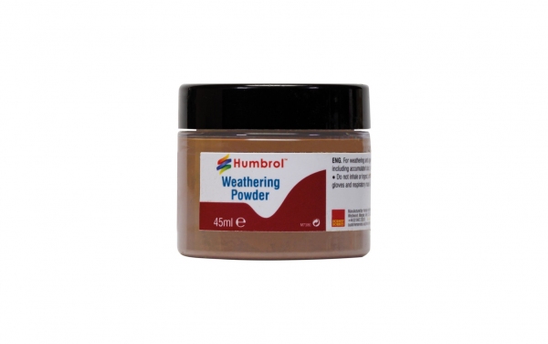 Humbrol AV0018 Pigment Weathering Powder 45 ml Light Rust