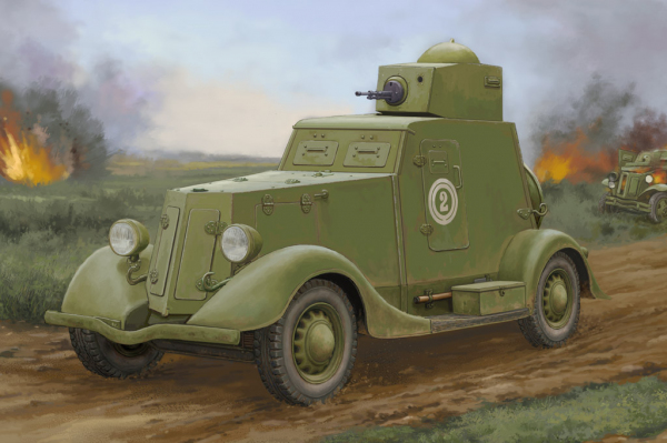 HOBBY BOSS 83883 Soviet BA-20 Armored Car Mod.1939 - 1:35