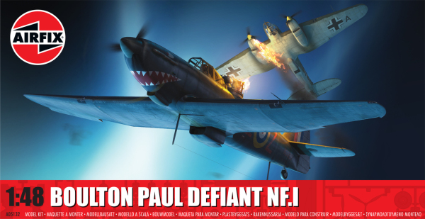 AIRFIX A05132 Boulton Paul Defiant NF.I - 1:48 (Nowość 2025)