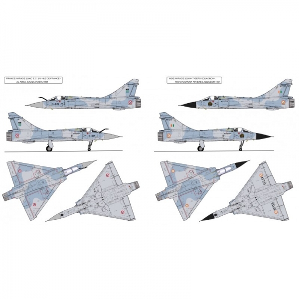 HELLER 80426 Mirage 2000 C - 1:48