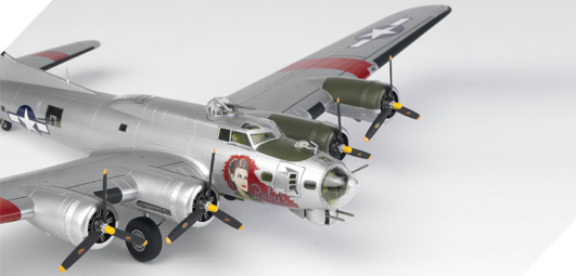 ACADEMY 12414 B-17G Flying Fortress - Nose Art - 1:72