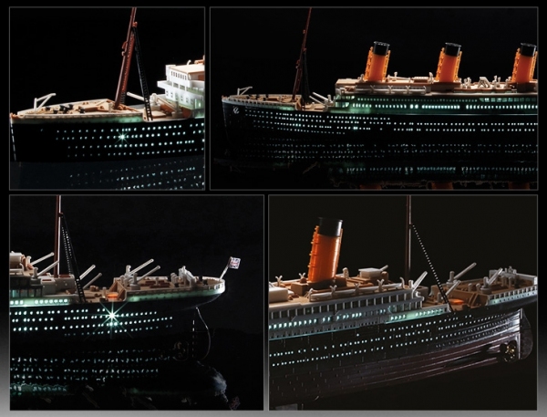 Academy 14220 R.M.S. Titanic z oświetleniem led - MCP - 1:700