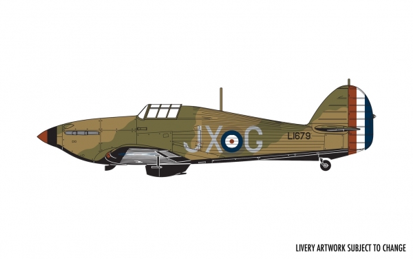Airfix A01010A Hawker Hurricane Mk.I  - 1:72