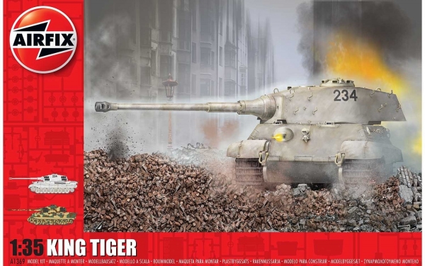 AIRFIX 1369 King Tiger - 1:35