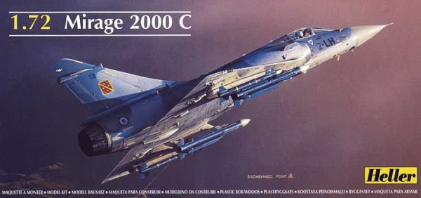 HELLER 80303 Mirage 2000 C - 1:72
